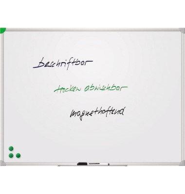 Whiteboard U-Act Line 60 x 45cm emailliert Aluminiumrahmen