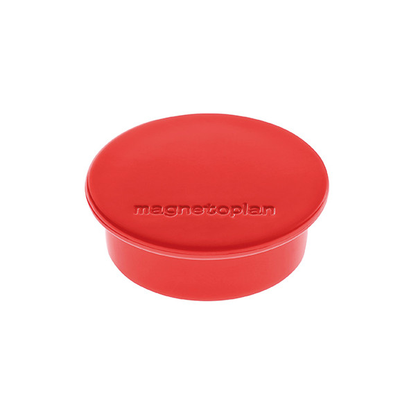 4013695010861 - Haftmagnete Discofix Color 1662006 rund 40x13mm (ØxH) rot 2200g Haftkraft 4013695010861 magnetoplan 1662006 10 Stück