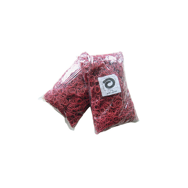 4066300090208 - Gummiringe Ø 20mm rot 1kg 4066300090208 500016 1000 Gramm