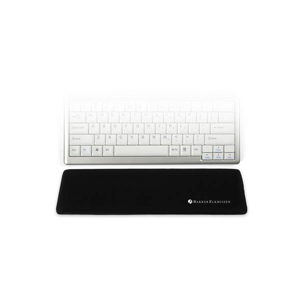 8717399995405 - BakkerElkhuizen Trapezium Wrist Rest Compact Handballenauflage Ergonomisch Schwarz (B x H x T) 330 x 13 x 80 mm