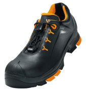 Sicherheitsschuhe uvex 2, S3, SRC, ESD, Unisex, schwarz/orange, Größe 46