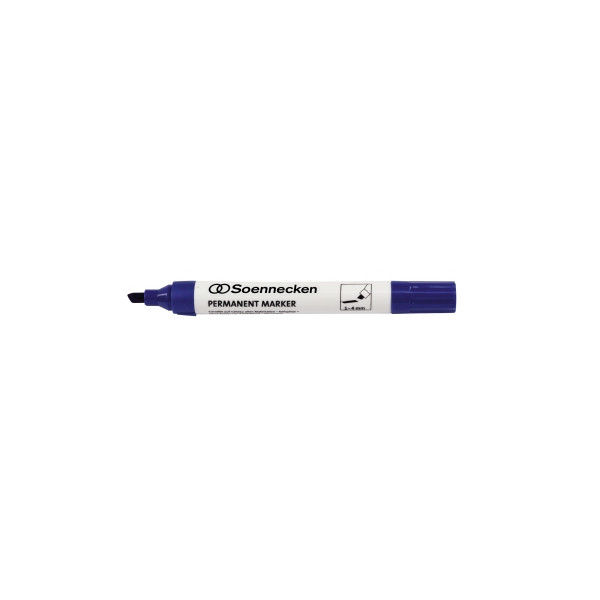 4003630134899 - Permanentmarker 1-4mm blau 1-4mm blau Schreibfarbe blau - Soennecken