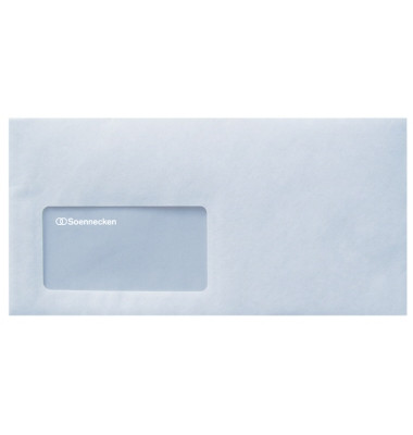 Briefumschlag 2933, Kompakt, mit Fenster, selbstklebend, 75g, weiß