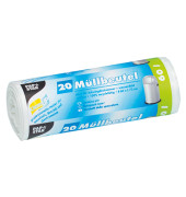 Müllbeutel 12104 72x60cm 60l LDPE weiß 20 St./Rl.