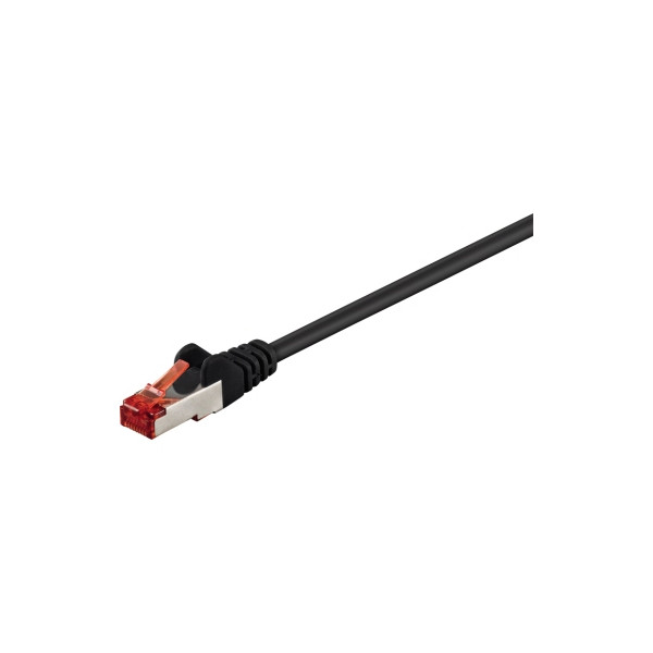 4040849686979 - Patchkabel Cat 6 2x RJ45 mit s ftp 20 m schwarz - Dönges