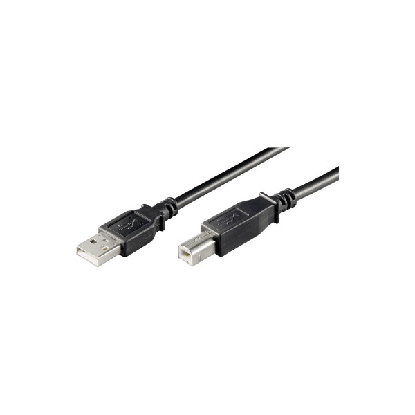 4040849689000 - 68900 - usb 20 Hi-Speed Kabel A-Stecker B-Stecker 18 m schwarz (68900) - Goobay