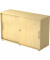 Aktenschrank BETA V1752S/3/3/RE, Holz abschließbar, 2 OH, 120 x 74,8 x 40 cm, ahorn