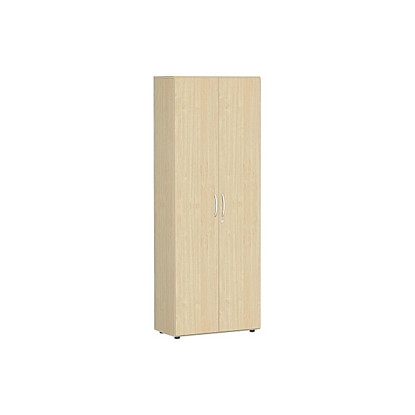 4038933481852 - Akten- Garderobenschrank Flex S-386128AA Holz abschließbar 2 OH 80 x 216 x 42 cm ahorn 4038933481852 Geramöbel