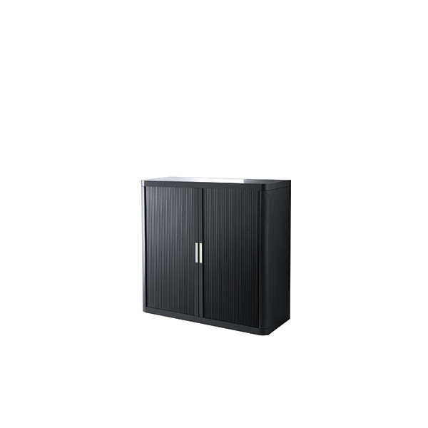 3660141930177 - Aktenschrank easy Office E1CT0009600045 Kunststoff Stahl abschließbar 2 OH 110 x 104 x 415 cm schwarz