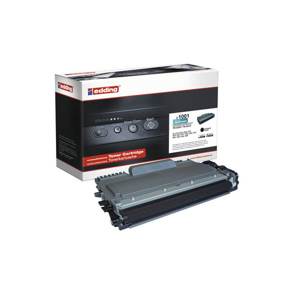 4004764954841 - Toner ersetzt Brother TN-2210 TN-2220 Kompatibel Schwarz 2600 Seiten EDD-1001 18-1001