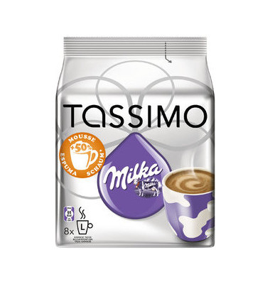 TASSIMO Kakaodisc Milka Maschine 8 x 15 g/Pack. - Bürobedarf Thüringen