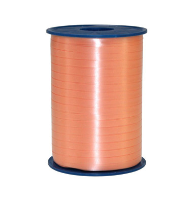 Geschenkband Ringelband America 2525-034 5mm x 500m glänzend apricot