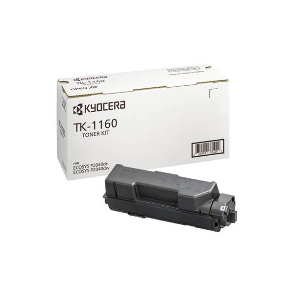 0632983040553 - Original TK-1160 Toner schwarz 7200 Seiten (1T02RY0NL0) für P2235 P2040