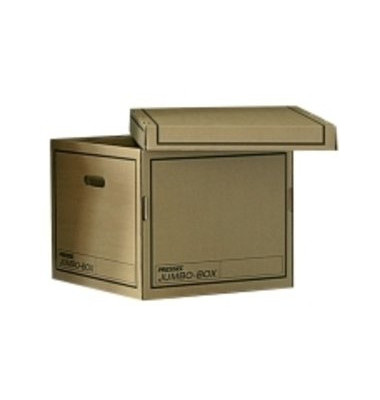 Umzugskarton Jumbo-Box Small 762100 braun, Wellpappe