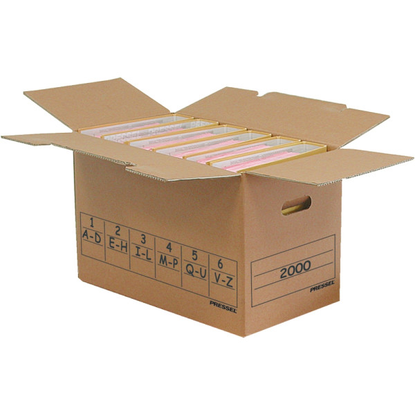 9008522019624 - Aufbewahrungsbox Trans-Box für 6 Ordner 515 x 288 x 325 cm braun 9008522019624 10 Stück