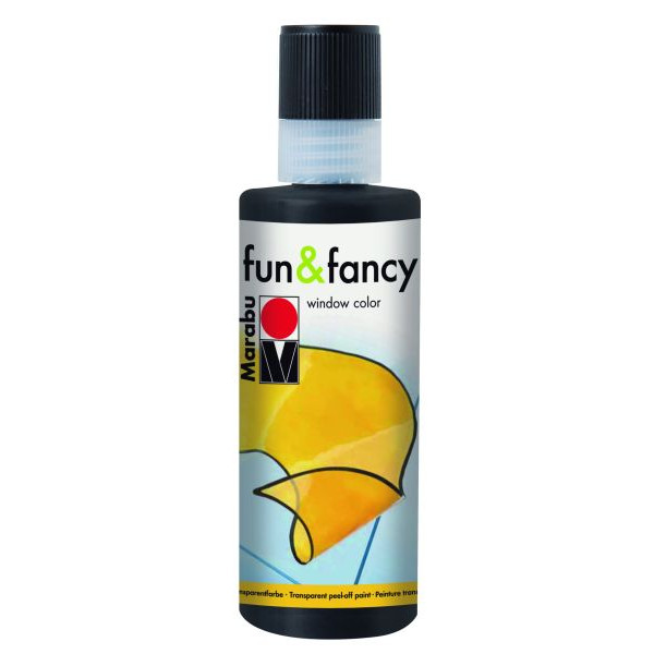 4007751068378 - Window Color Fun&Fancy 0406 04 073 Konturen schwarz 80ml 80 Milliliter