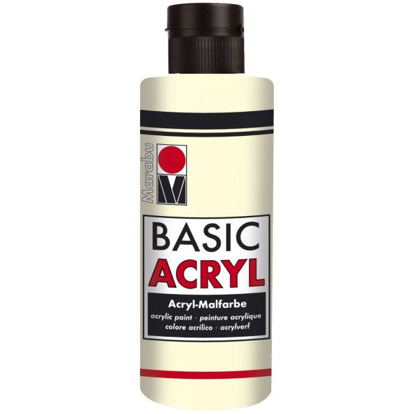 4007751115430 - Acrylmalfarbe Basic Acryl 1200 04 271 elfenbein 80ml 80 Milliliter