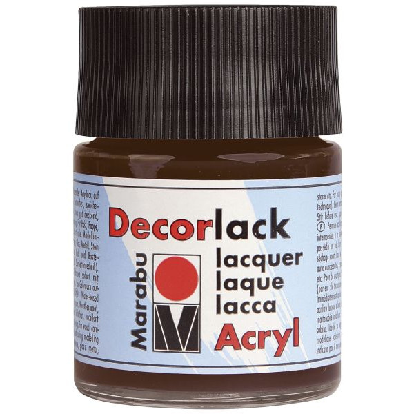 4007751097927 - Acrylfarbe Decorlack 1130 05 045 dunkelbraun 50ml 50 Milliliter