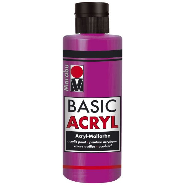 4007751115058 - Acrylmalfarbe Basic Acryl 1200 04 014 magenta 80ml 80 Milliliter