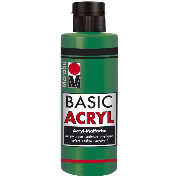 4007751115287 - Acrylmalfarbe Basic Acryl 1200 04 067 saftgrün 80ml 80 Milliliter