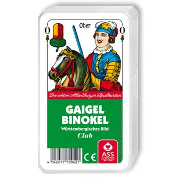 4042677700421 - Spielkarten 22570042 Gaigel & Binokel württembergisches Blatt Kunststoffetui