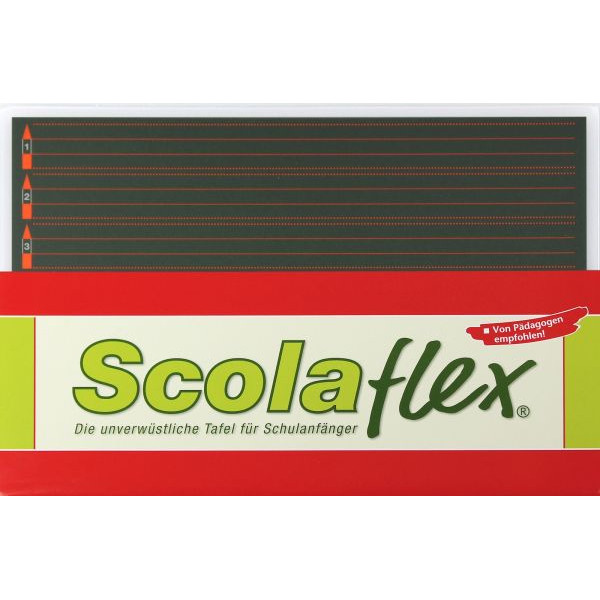 4006050200410 - Scolaflex 20041 Schülertafel A1 unzerbrechlich vorn Lineatur 7   hinten Lineatur 2 4006050200410 Staufen