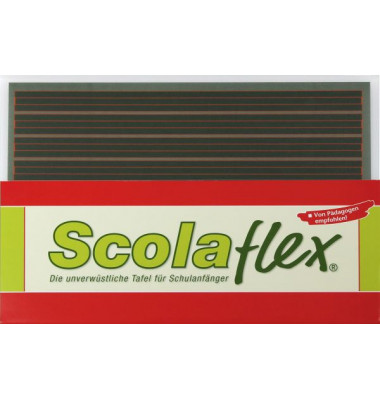 SCOLAFLEX 20071 Tafel  Lin.1 / 7mmkar. Plastik