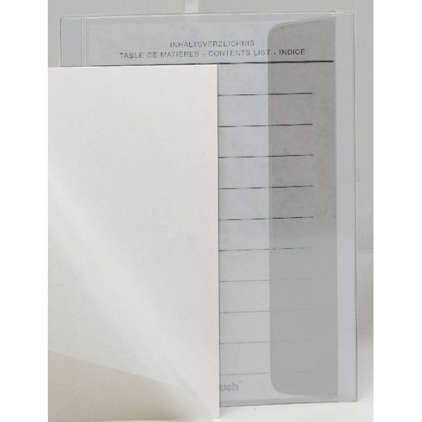 4009835830055 - 83005  25x34cm Dokumentenhülle transparent 4009835830055 GOLDBUCH 5 Stück