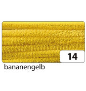 77814 50cm Chenilledraht 8mm bananengelb