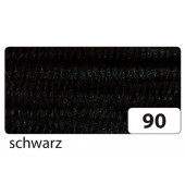 77890 50cm Chenilledraht 8mm schwarz