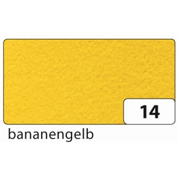 4001868524147 - Bastelfilz 20x30cm 150g bananengelb 520414 10 Bogen