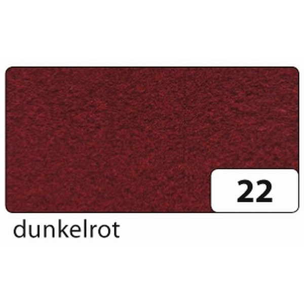 4001868524222 - Bastelfilz 20x30cm 150g dunkelrot 520422 10 Bogen