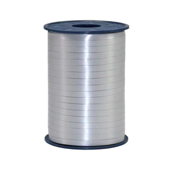 4009236502971 - Geschenkband Ringelband America 2525-631 5mm x 500m glänzend silber 4009236502971 500 Meter