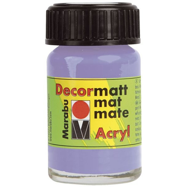 4007751097347 - Acrylfarbe Decormatt 1401 39 007 lavendel 15ml 15 Milliliter