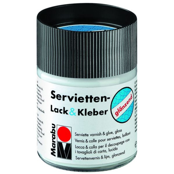 4007751093462 - Servietten-Lack & Kleber - glänzend Decoupage & Serviette 1140 05 844 farblos 50ml 50 Milliliter