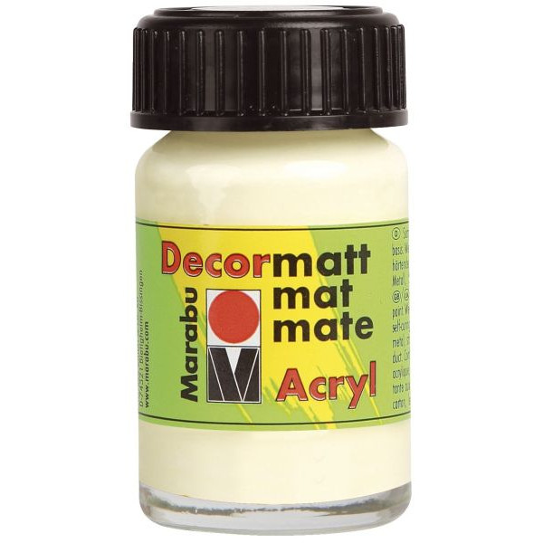 4007751097682 - Acrylfarbe Decormatt 1401 39 271 elfenbein 15ml 15 Milliliter