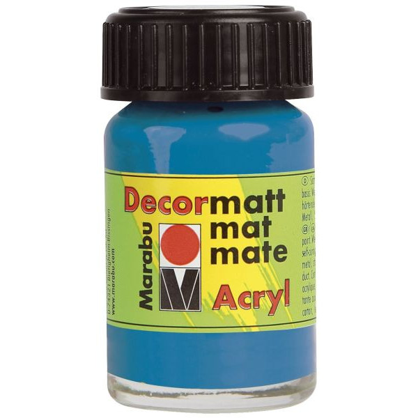 4007751097460 - Acrylfarbe Decormatt 1401 39 056 cyan 15ml 15 Milliliter