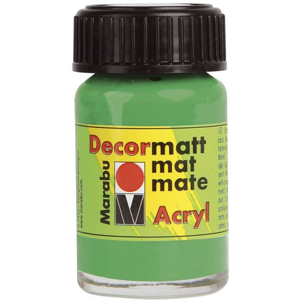 4007751097507 - Acrylfarbe Decormatt 1401 39 062 hellgrün 15ml 15 Milliliter