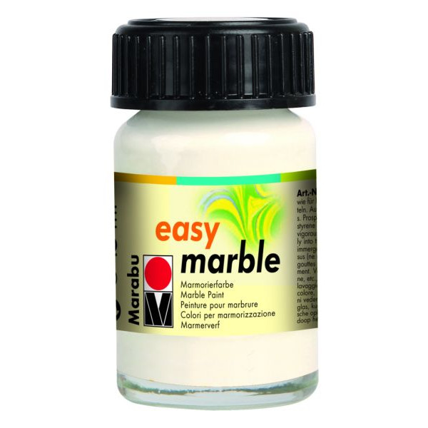 4007751089038 - Marmorierfarbe Easy Marble 1305 39 070 weiß 15ml 15 Millilite