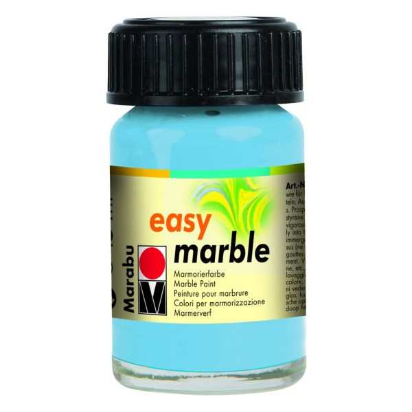 4007751089076 - Marmorierfarbe Easy Marble 1305 39 090 hellblau 15ml 15 Milliliter