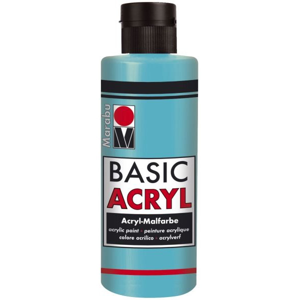 4007751115348 - Acrylmalfarbe Basic Acryl 1200 04 091 karibik 80ml 80 Milliliter