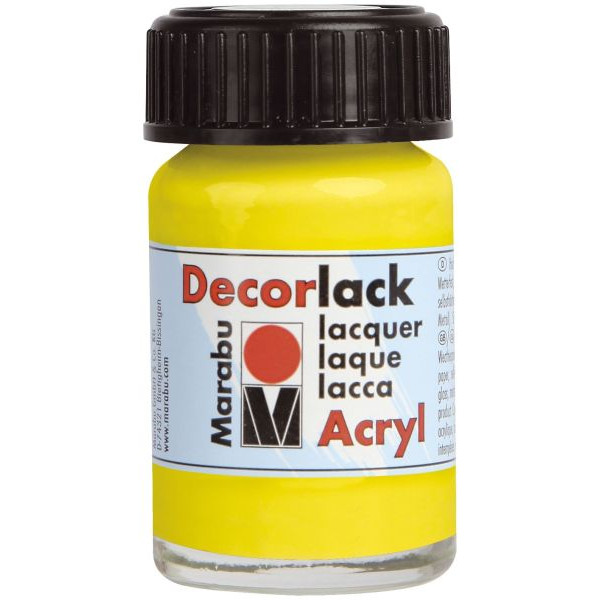 4007751098306 - Acrylfarbe Decorlack 1130 39 019 gelb 15ml 15 Milliliter