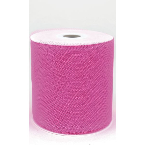 4008953027019 - Geschenkband Zierband Tüll 100mm x 50m rosa 4008953027019 50 Meter