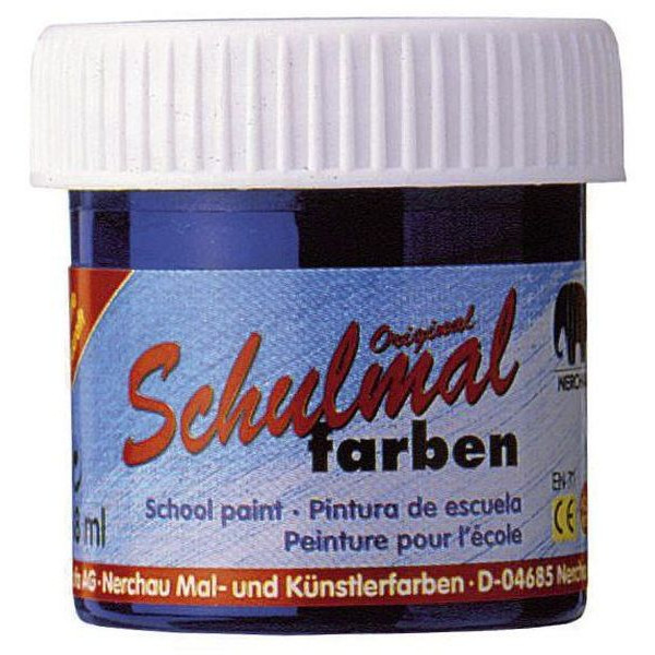 4012991000118 - 102032 Becher Schulmalfarbe 18ml ultramarin 180 Milliliter