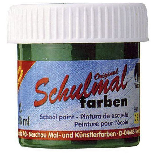 4012991000149 - 102044 Becher Schulmalfarbe 18ml gelbgrün 180 Milliliter