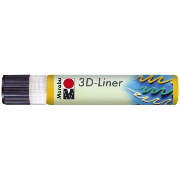 4007751198495 - 3D-Liner 3D-Liner 1803 09 621 mittelgelb 25ml 25 Milliliter