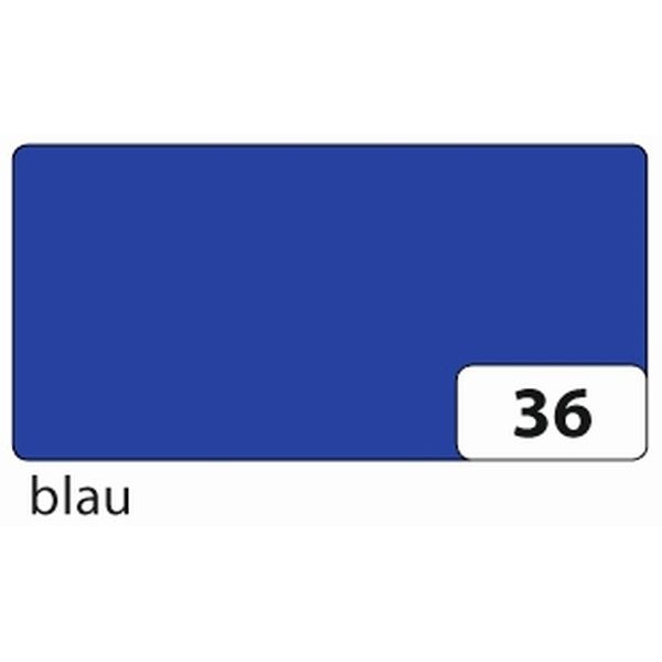 4001868870367 - Basteltransparentpapier 505x70cm 115g blau 87036 5 Rolle