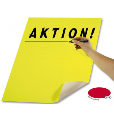 65929 380g Plakatkarton 48x68 leucht drot