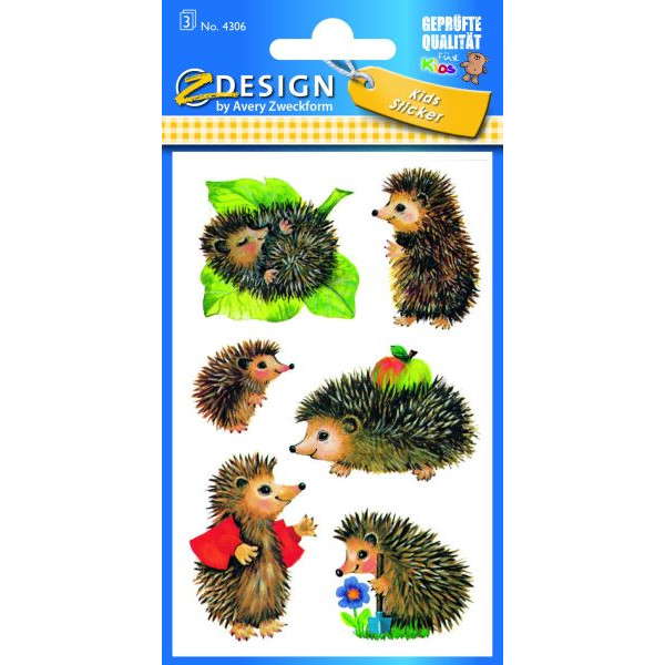 4004182043066 - 4306 Schmucketikett Igel 4004182043066 AVERY Zweckform