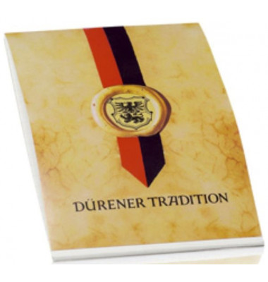 Dürener Tradition 20000401 Briefblock A5 90g weiß satin blanko